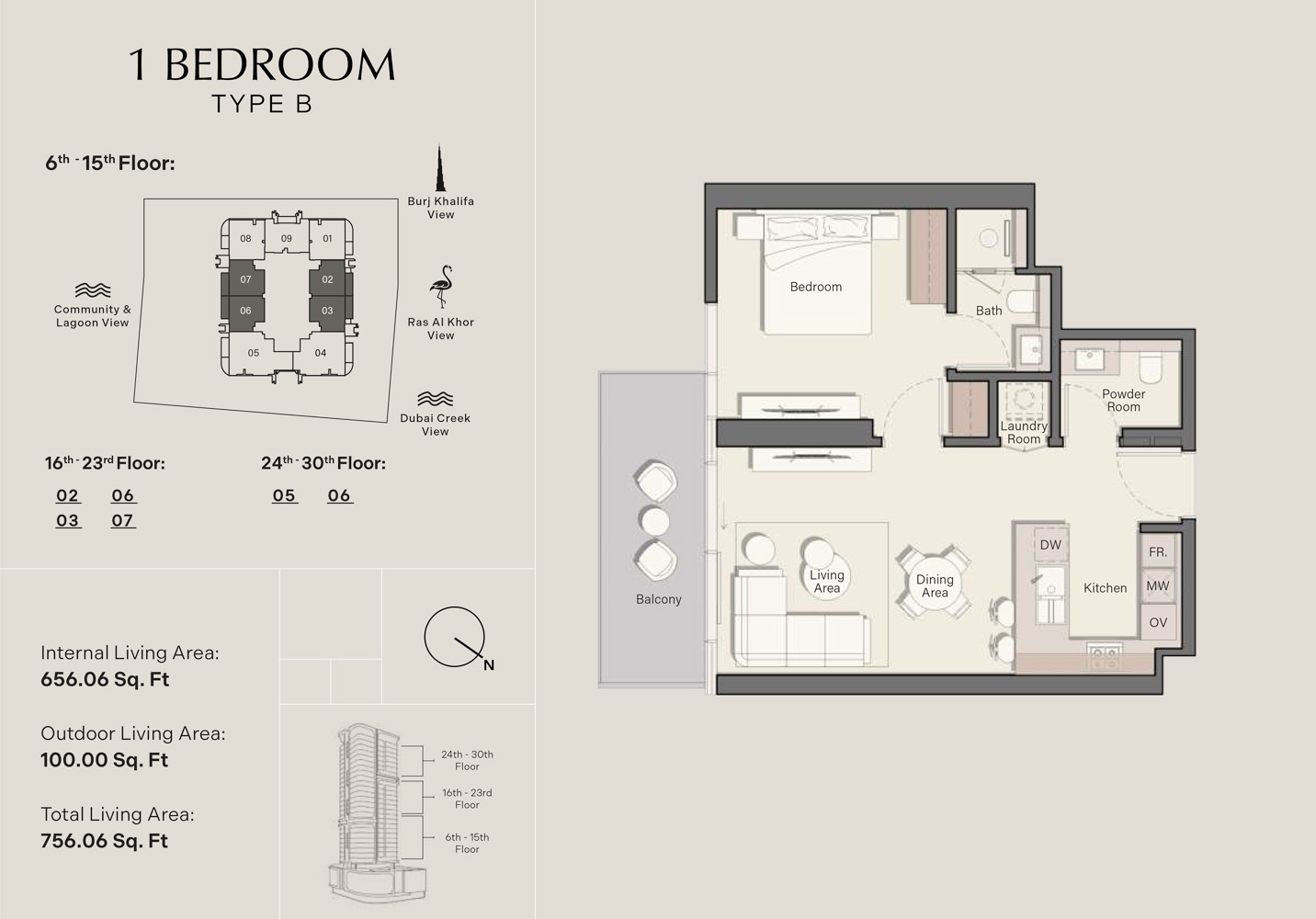 1 Bedroom
